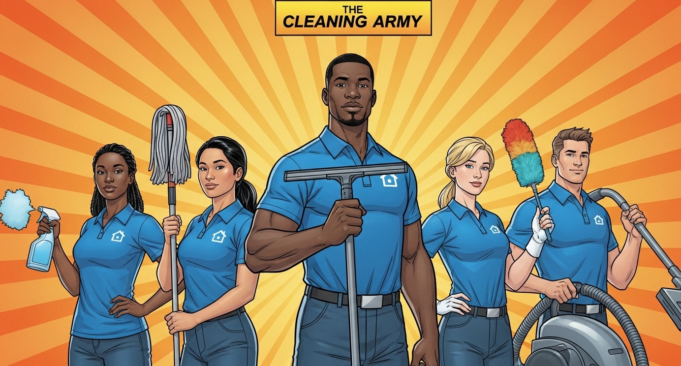 The cleaning army